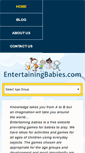 Mobile Screenshot of entertainingbabies.com
